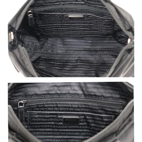 プラダ PRADA トートバッグ ナイロン ショルダーバッグ 黒 ブラック