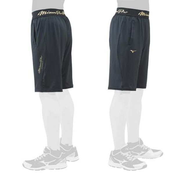 ミズノプロ　ハーフパンツ　背番号あり MIZUNO 野球 ハーフパンツ メンズ ミズノプロ スポーツ ショート