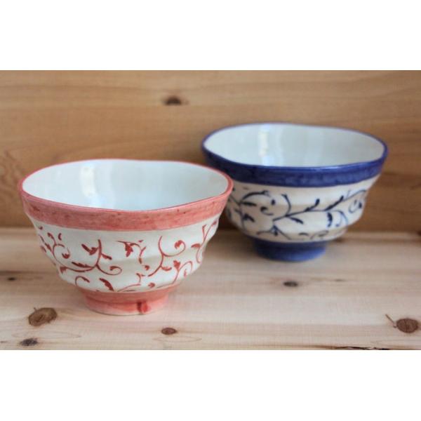 茶碗 おしゃれ ペア 和食器 ご飯茶碗 夫婦茶碗 瀬戸焼 日本製 食器