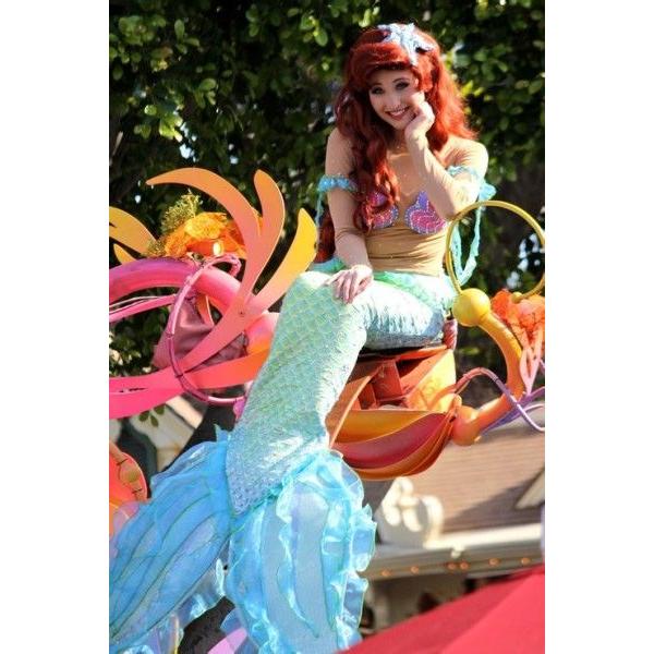 アリエル 人魚 コスプレ Dハロ ディズニー ハロウィン コスチューム 人魚姫アリエルAriel風