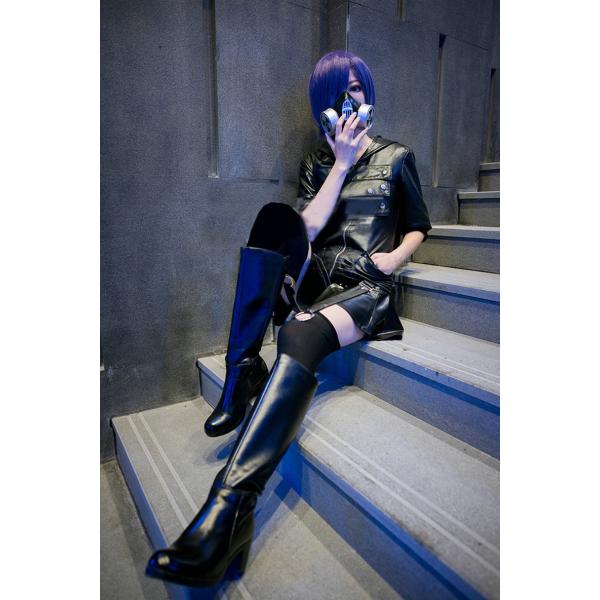 Amazon | [Sheruan] 霧嶋董香 コスプレ レザースーツ 東京喰種