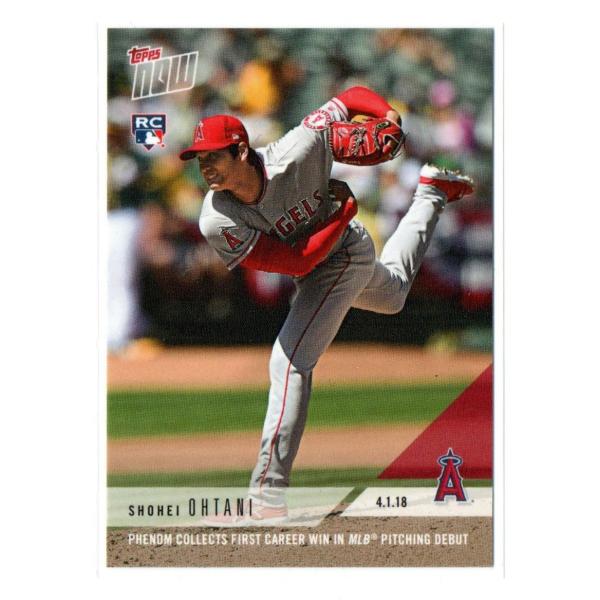 topps 大谷翔平 ルーキーカード【投手・英語バージョン】-