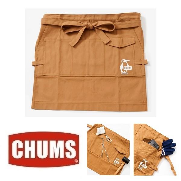 メール便可 CHUMS/Hurricane Work Short Apron チャムス/ハリケーン 