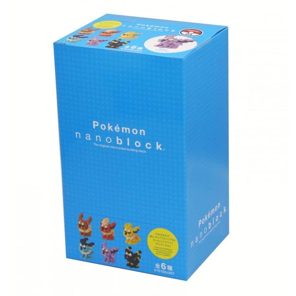 ナノブロック　ミニポケットモンスターシリーズ02ボックス　初回限定特典付き ナノブロック ミニポケットモンスターシリーズ02ボックス 初回