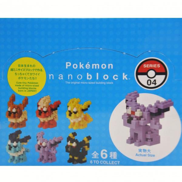 ナノブロック nanoblock ミニポケットモンスター シリーズ04 BOX