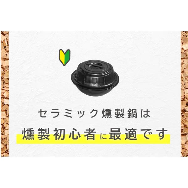 燻製鍋 トーセラム鍋 お手軽燻製鍋 スモークチップ入り TSP/PN-31D2(熱