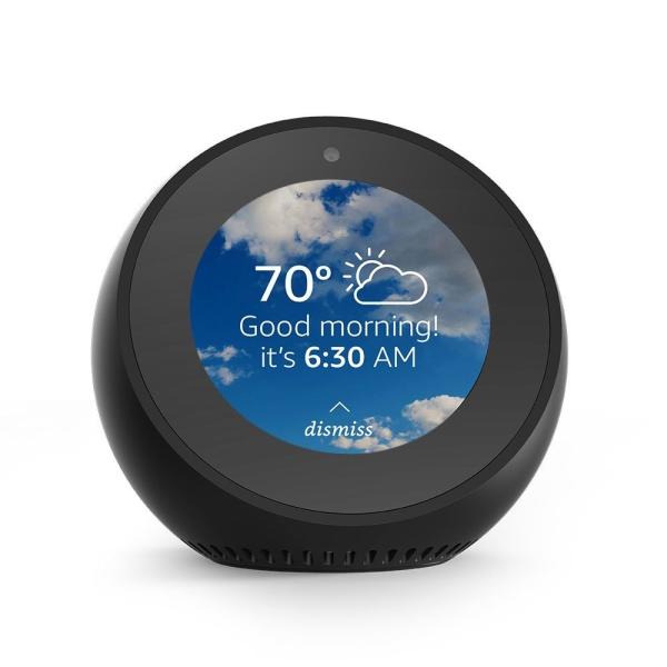 送料無料 Amazon echo spot アマゾンエコースポット 本体 第2世代 ...