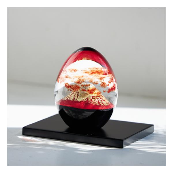 硝子細工 富士山 野口ガラス