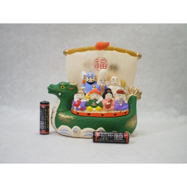 七福神 船の陶器置物 fuusui-do_190103-1