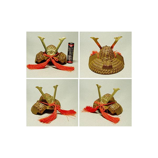 源義経　兜 221-03 黄金兜 源義経 | 織田幸銅器 オンラインショップ