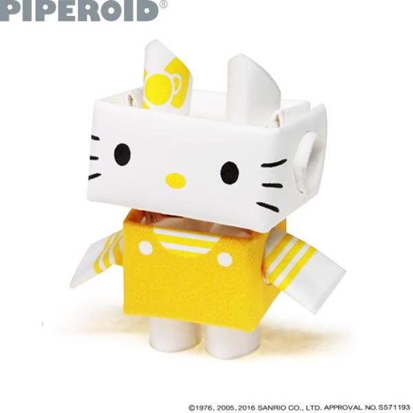 動く紙工作 パイプロイド(PIPEROID) フレンズ ハローキティ