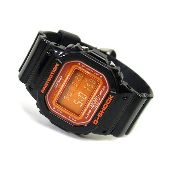 G-SHOCK DW-5600CS ブラック＆オレンジ-