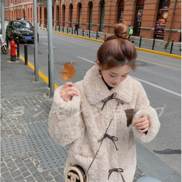 プードル　モップ　ふわふわ　シープボア　カーディガン　コート プードル モップ ふわふわ シープボア カーディガン コート 【公式通販】