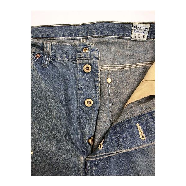 オアスロウ BEAMS 別注 デニムペインターパンツ ペンキ オアスロウ