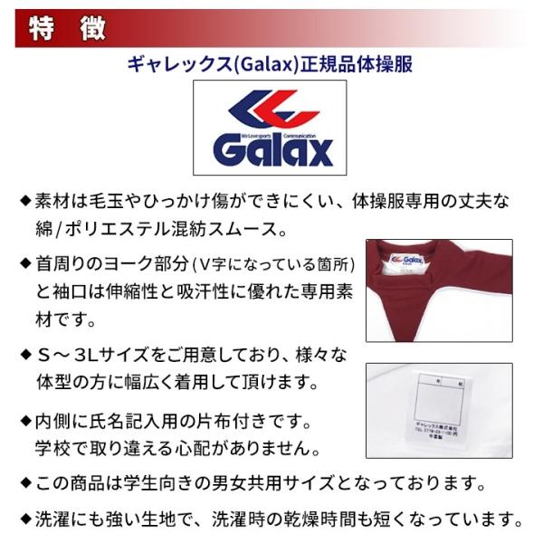 体操服 ギャレックス 正規品 ヨーク襟 半袖 Galax 体操着 3L 体操服 ギャレックス 正規品 ヨーク襟 半袖 Galax 体操着 3L