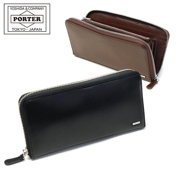 ポーター シーン ロングウォレット 110-02968 吉田カバン PORTER SHEEN LONG WALLET 長財布 メンズ 本革 ブランド  レディース 小銭入れ 日本製 /【Buyee】