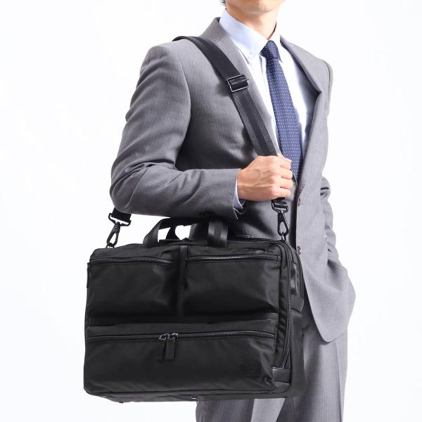 ポーター ボンド 2WAYブリーフケース 859-05607 ビジネスバッグ 吉田カバン PORTER BOND 2WAY BRIEFCASE 通勤 バッグ メンズ ショルダー 2WAY A4 B4 2層 日本製 /【Buyee】