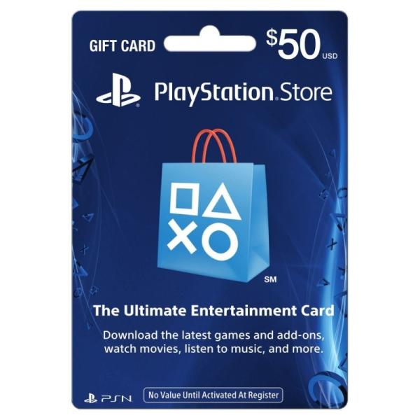 PlayStation Network Store Gift Card 50 PSN