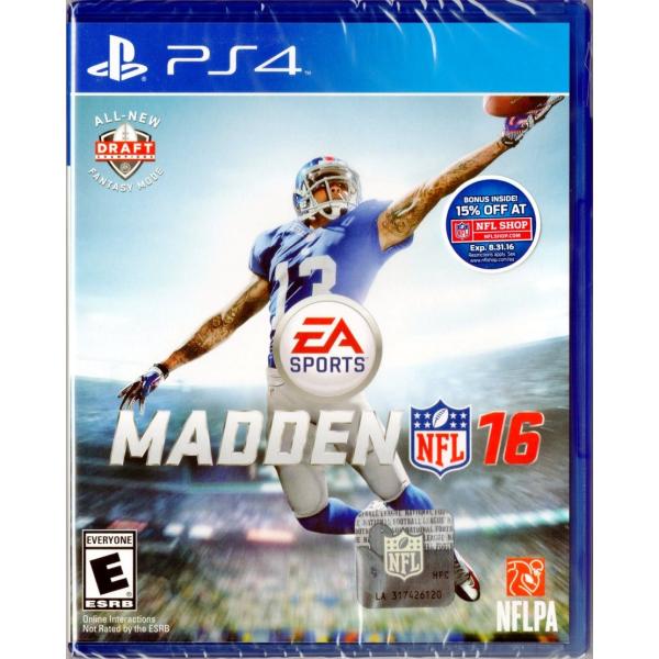 PS4 北米版 Madden NFL 16 (マッデン NFL 16) /【Buyee】 Buyee