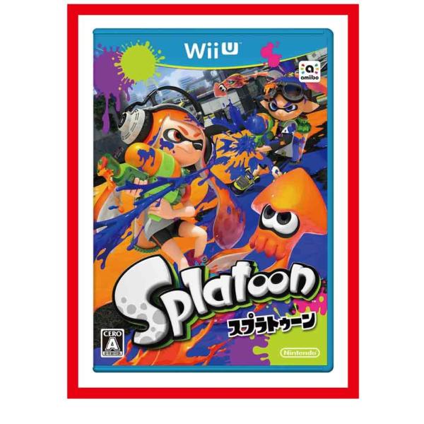 新品】WiiU Splatoon（スプラトゥーン）/新品未開封品ですがパッケージ