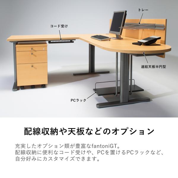 デスク テーブル イタリア製 fantoni/ファントーニ パソコンデスク GT