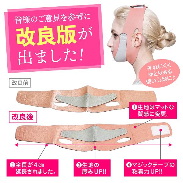 ☆新品☆ 小顔マッサージ器 小顔ベルト顔痩せ美顔器 ピンク フェイス