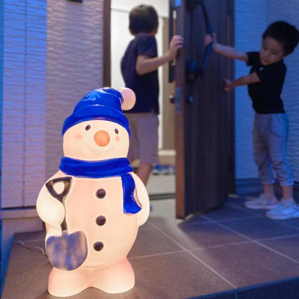 ポイント10倍 / イルミネーション 屋外 雪だるま LED ライト