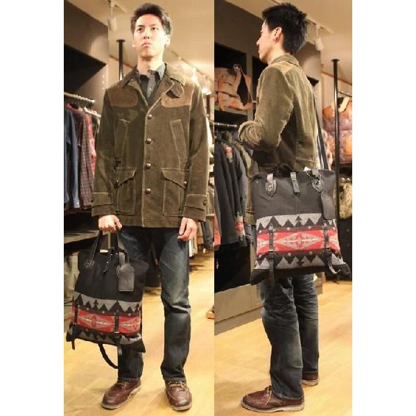 ラルフローレン / Ralph Lauren ネイティブ 柄 ウール バッグ