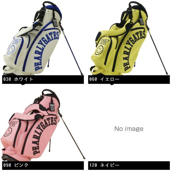 PEARLY GATES ゴルフバッグ ネイビー×イエロー PEARLY GATES ゴルフ