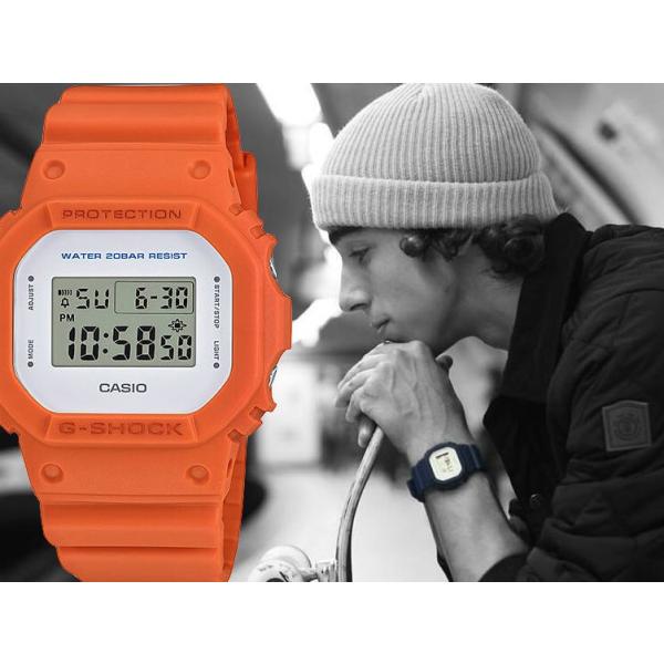 DW5600M-4 G-SHOCK LIMITED ARMY ORANGE (DW-5600M-4) Gショック