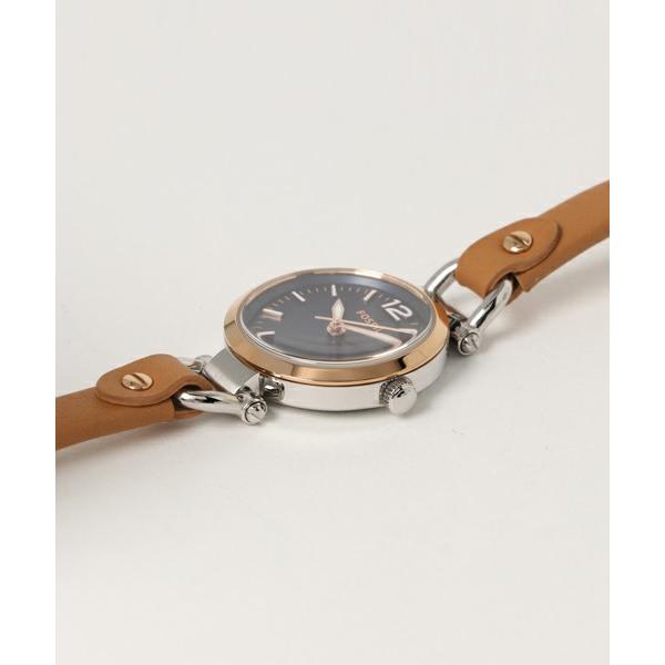 FOSSIL Georgia フォッシル レザーバンド ジョージア ミニ ブラウン・ネイビー レディース 腕時計 es4277 /【Buyee】