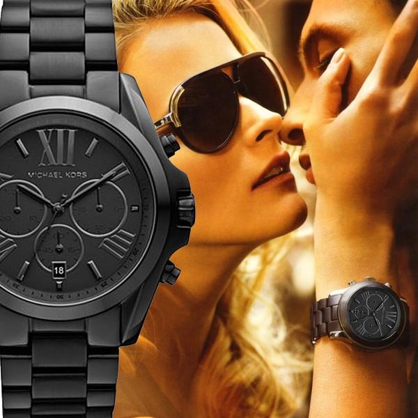 MICHAEL KORS [マイケルコース] Bradshaw ブラッドショー ブラック クロノグラフ レディース メンズ ユニセックス 腕時計  MK5550 /【Buyee】