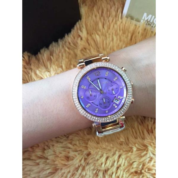 MICHAEL KORS マイケルコース mk6169 Parker パーカー パープル 