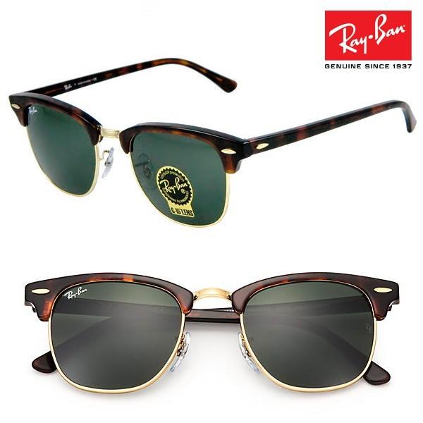 RAY-BAN レイバンRB3016 W0366 49mm Clubmaster クラブマスターサングラスレディースメンズrb3016-02  Rayban /【Buyee】