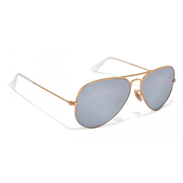 RAY-BAN RB3025 112/W3 58mm Aviator Large Metal 偏光 ミラー