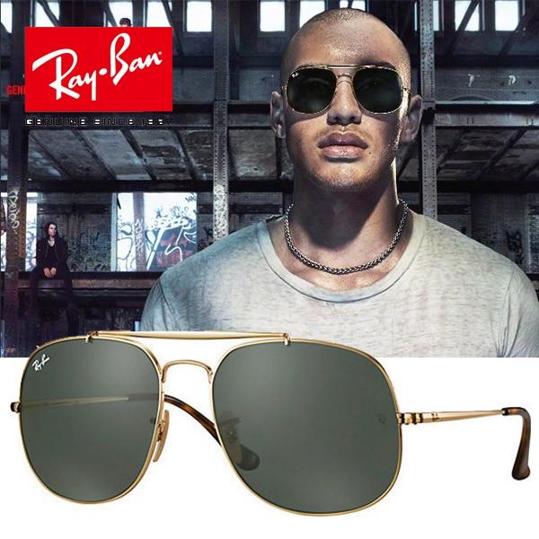 RAY-BAN rb3561 001 57mm Metal Rayban スクエア レイバン サングラス