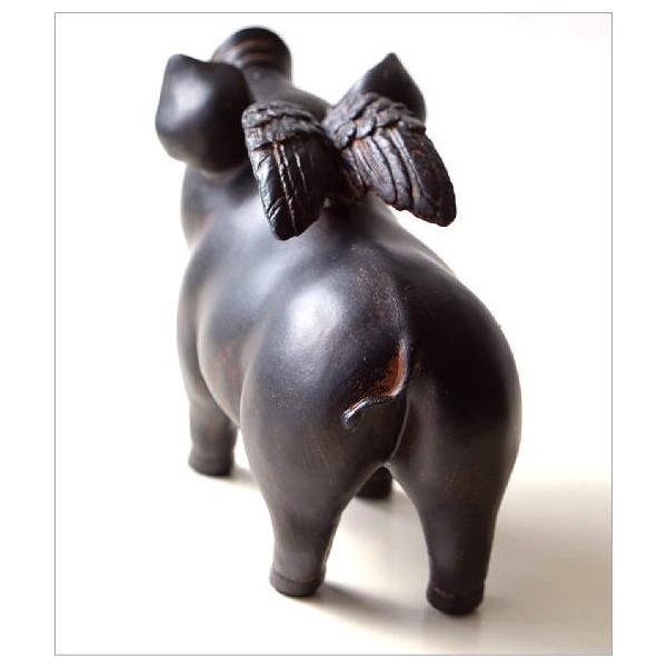 ぶた 置物 置き物 雑貨 豚 ブタ 天使 羽 ピッグ インテリアオブジェ