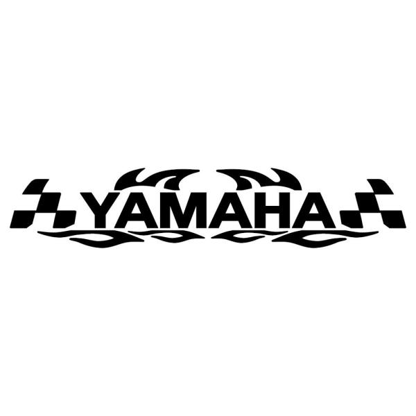 ステッカー バイク かっこいい ヤマハ YAMAHA メーカー ロゴ スポーツ エンブレム カッティング ステッカー /【Buyee】