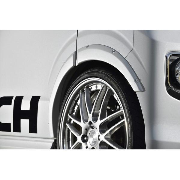 ライドテック、エブリイDA17用オーバーフェンダータイプ２ RIDE TECH（ライドテック） エブリィワゴン・バン（DA17W・17V
