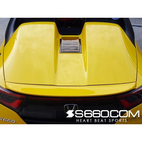 S660.COM SPIDER エンジンフードダクトカバー（ライトスモーク） S660（JW5） /【Buyee】