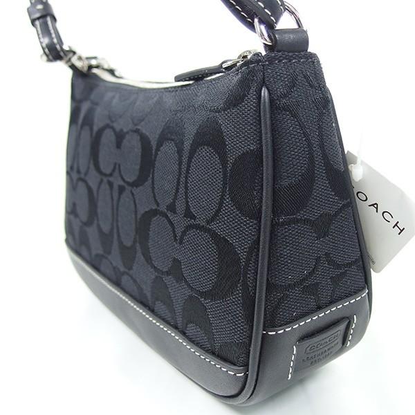 コーチ COACH 6094 シグネチャー デミ ポーチ サブバッグ キャンバス レザー ブラック 黒 /【Buyee】 Buyee -  Japanese Proxy Service | Buy from Japan!