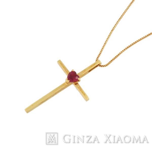 ジュエリー】 STAR JEWELRY スタージュエリー ルビー クロス