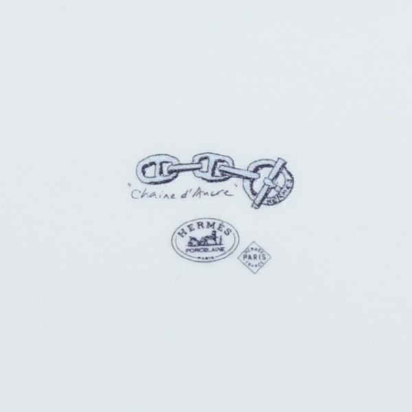 め*︎様 O19819 HERMESエルメス小皿 シェーヌダンクル柄 HERMES(エルメス) シェーヌダンクルGM13コマ22G490500 22G490500