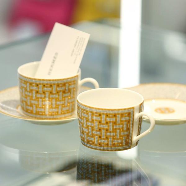 エルメス マグ モザイク24 ゴールド 新品 マグ 〈モザイク 24