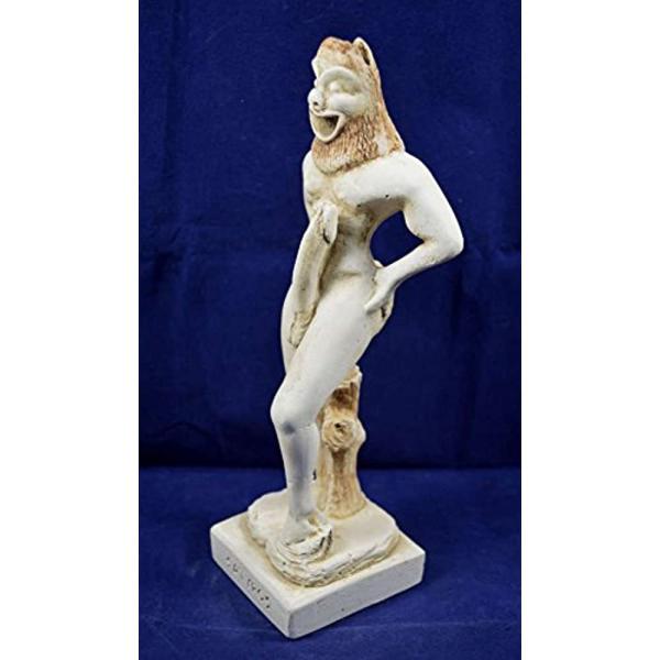 インテリア サテュロス彫刻像古代ギリシャ神話クリーチャー