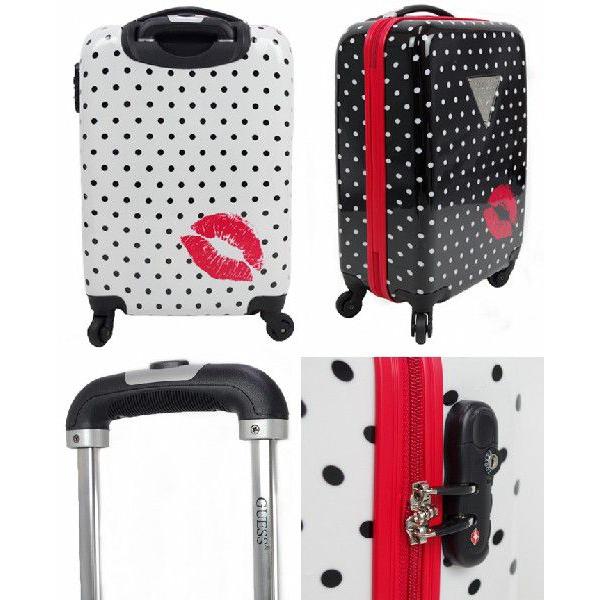 スーツケース キャリーケース 小型 GUESS Polka Dot Kiss ゲス