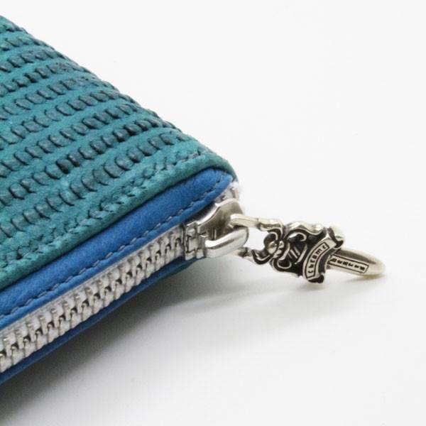 クロムハーツ（CHROME HEARTS）パンチングラムレザー ウォレット（長 