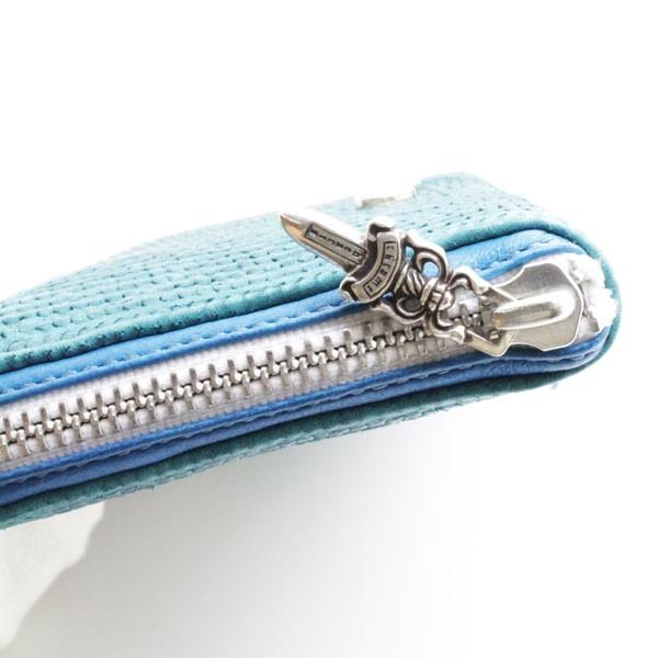 クロムハーツ（CHROME HEARTS）パンチングラムレザー ウォレット（長
