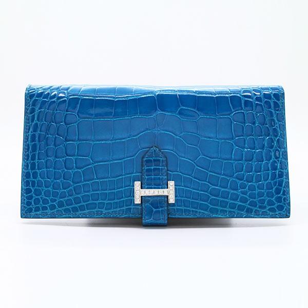 【夏に映えるスカイブルー】HERMES ベアンクラシック Celeste CELESTE ブルー（青）系 HERMES(エルメス) - 海外通販のBUYMA