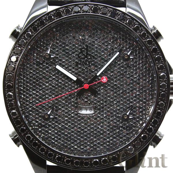 ジェイコブ（JACOB&CO.）ファイブタイムゾーン PVD ブラック 